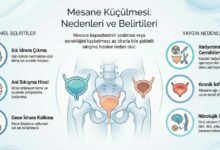 Mesane Küçülmesi Belirtileri ve Nedenlerini Gösterir Görsel