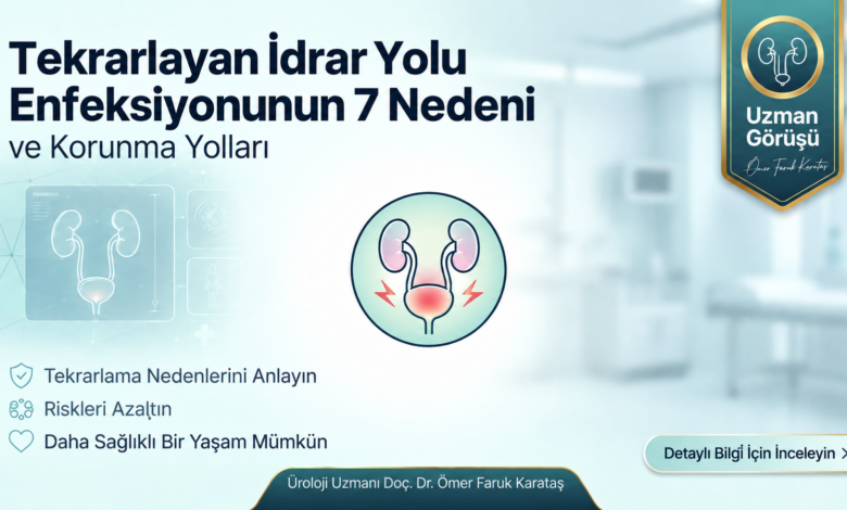 Tekrarlayan İdrar Yolu Enfeksiyonunun 7 Nedeni ve Korunma Yolları
